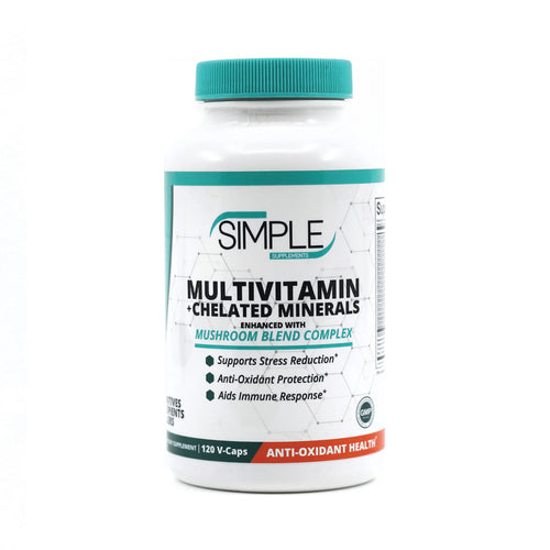 Multivitamin with Chelated Minerals and Mushroom Complex