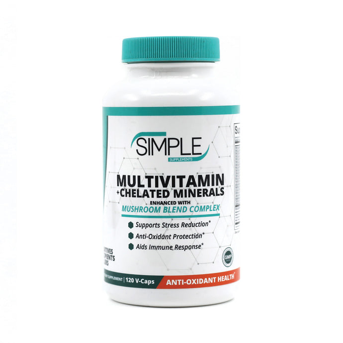 Multivitamin with Chelated Minerals and Mushroom Complex